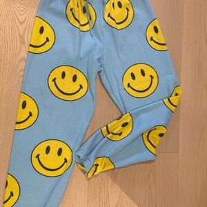 Aviator nation smiley on repeat sweatpants